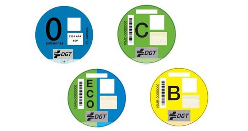 como conseguir pegatina DGT